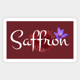 SAFFRON Sticker